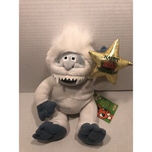 Bumble Yeti Rudolph Plush 2000 Christmas LE Rankin Bass Stuffins Rare